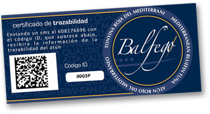 Sistema de traçabilitat de les tonyines de l'Ametlla de Mar